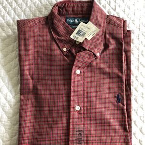 NWT Ralph Lauren Collared Button up shirt